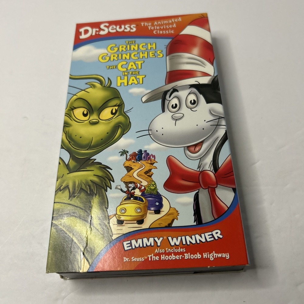 The Grinch Grinches The Cat in The Hat [VHS, 2003] Animated Televised Classic